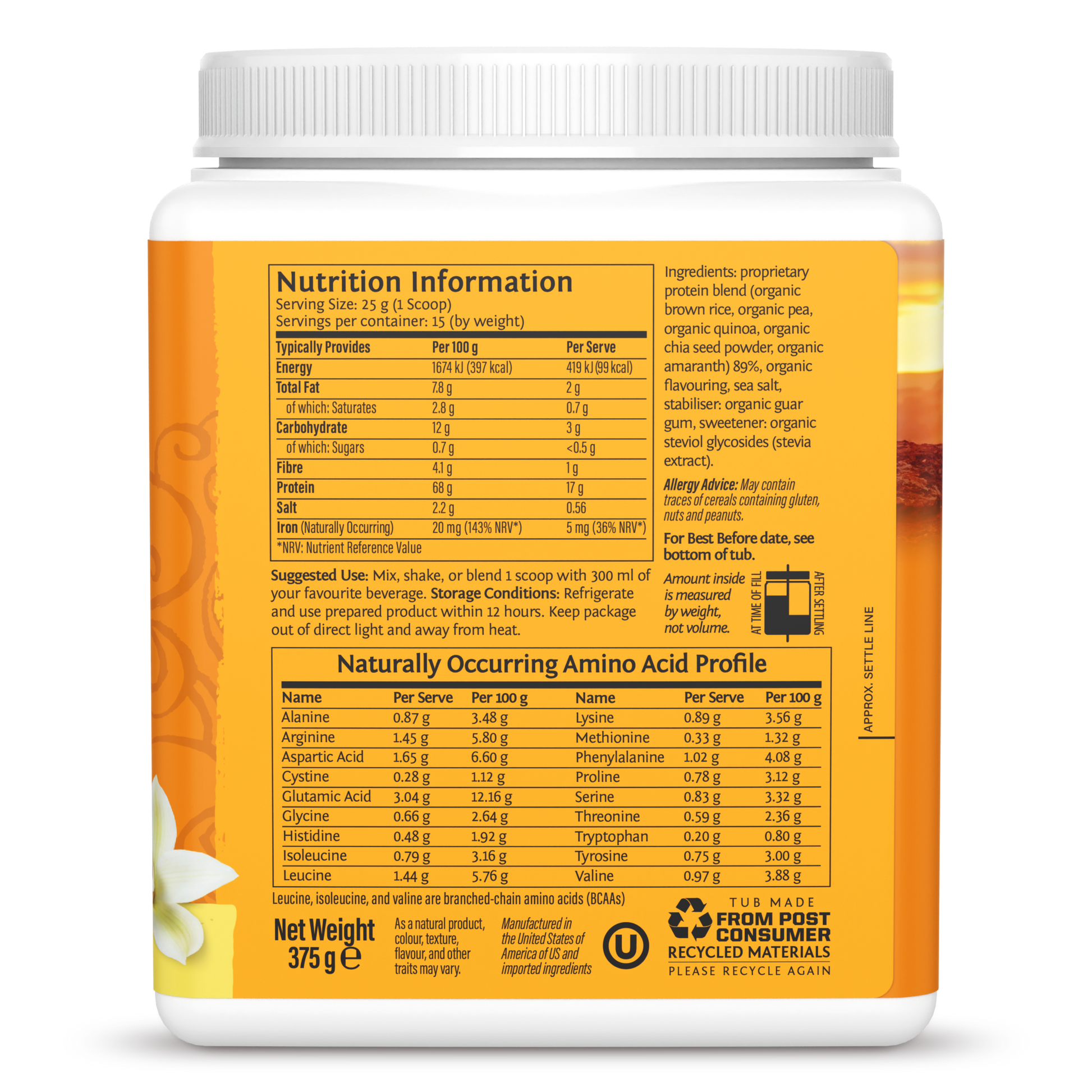 Sunwarrior Classic Plus Protein