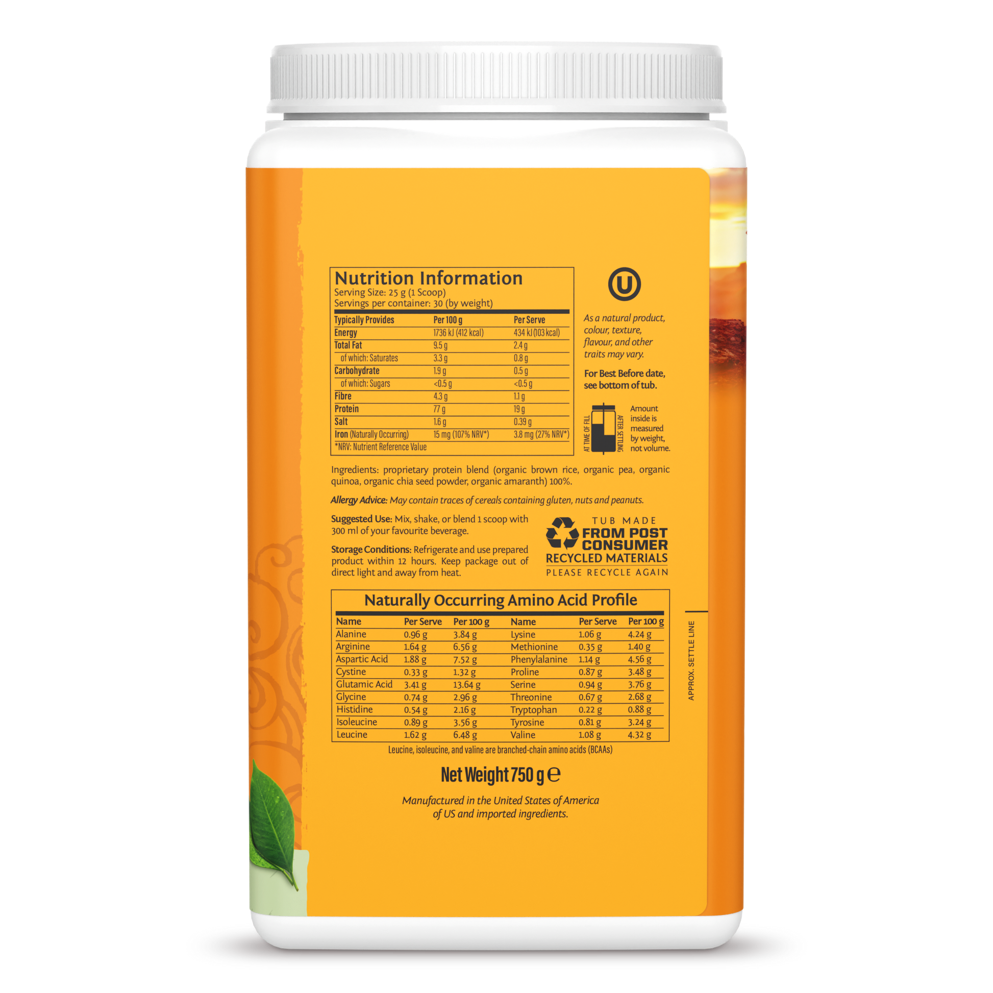 Sunwarrior Classic Plus Protein