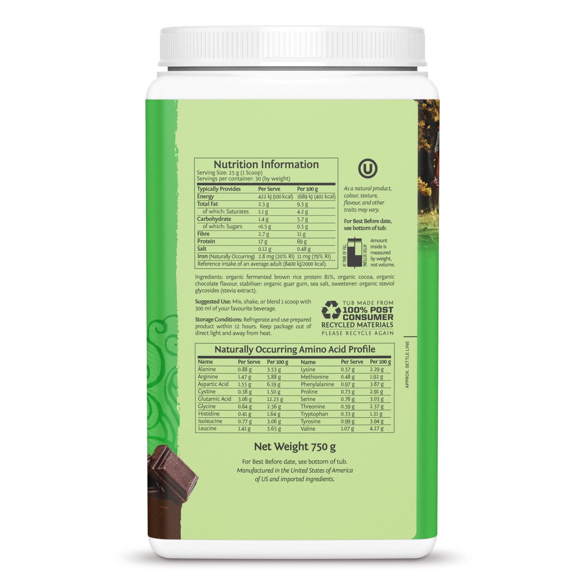 Sunwarrior Classic Protein Powder