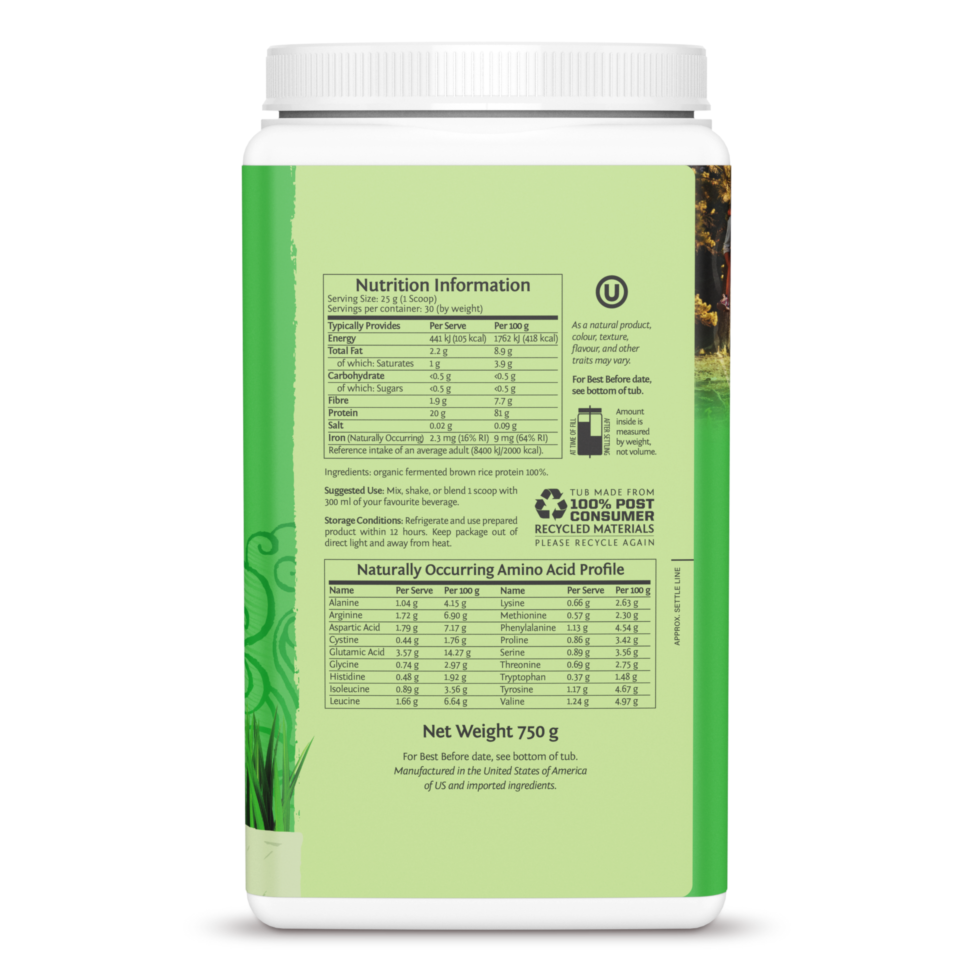 Sunwarrior Classic Protein Powder