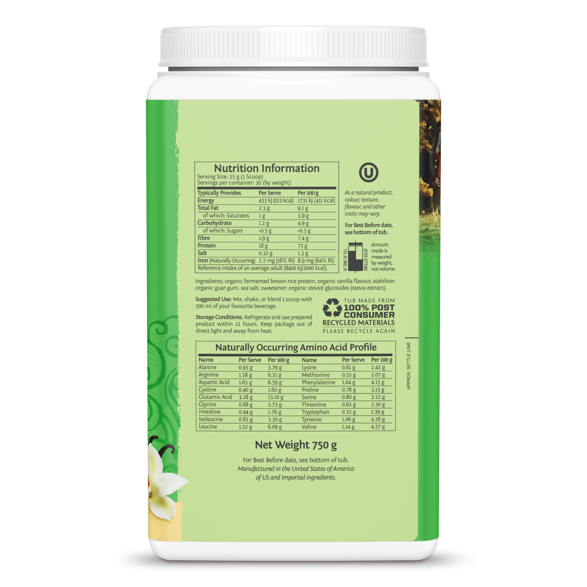 Sunwarrior Classic Protein Powder