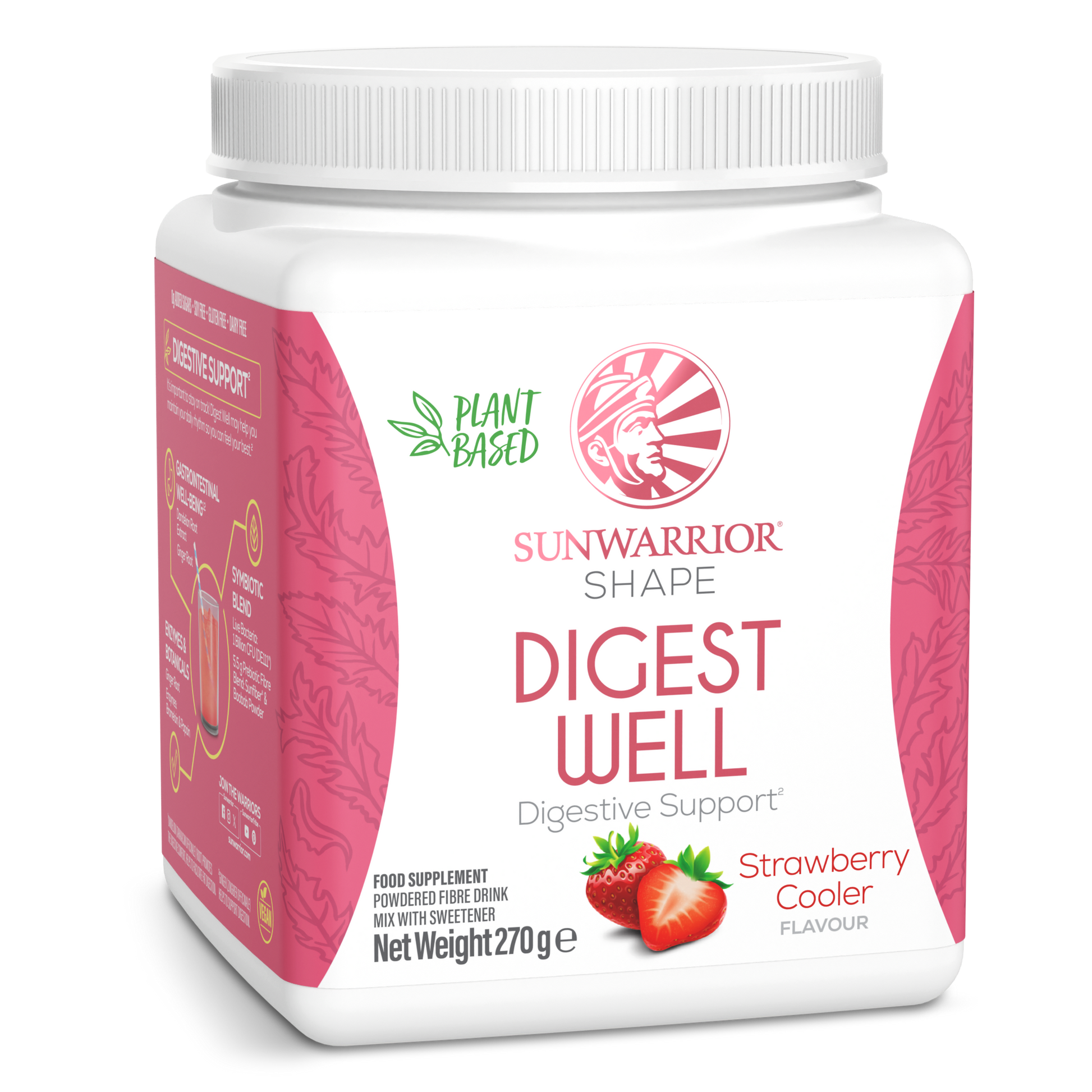 Shape Digest Well Strawberry Cooler 30 Servings (270g)