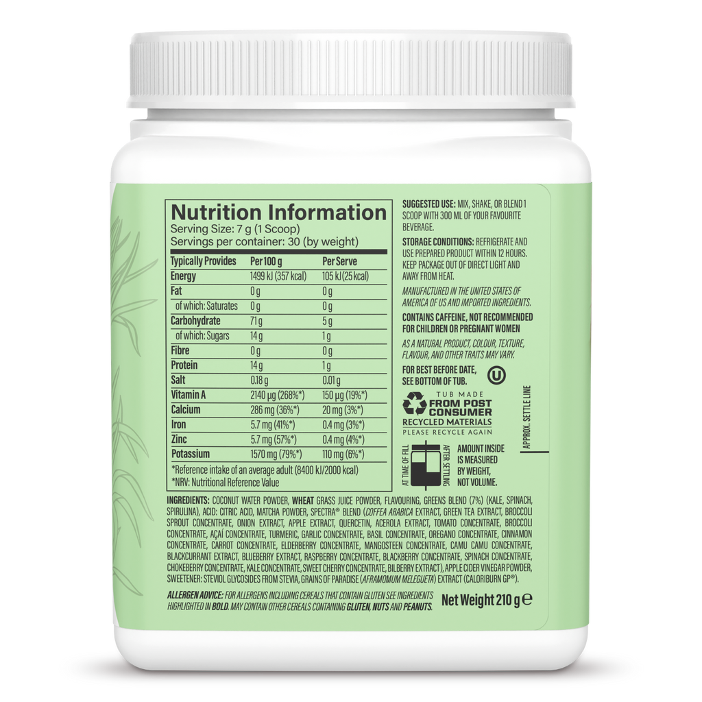 Shape Thermo Greens Green Apple 30 Servings (210g)