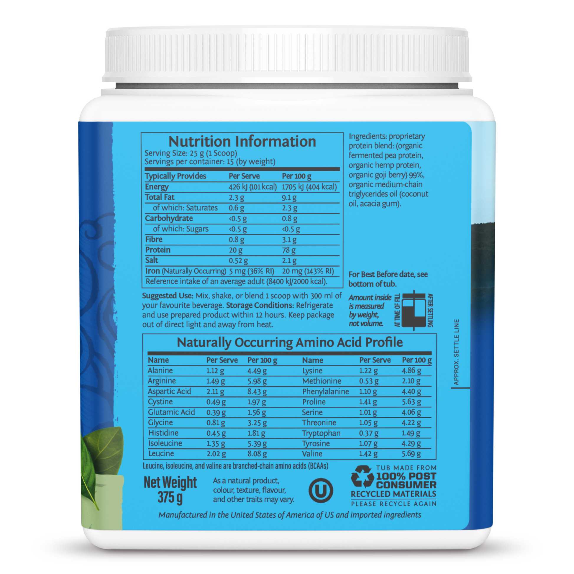 Sunwarrior Warrior Blend Protein