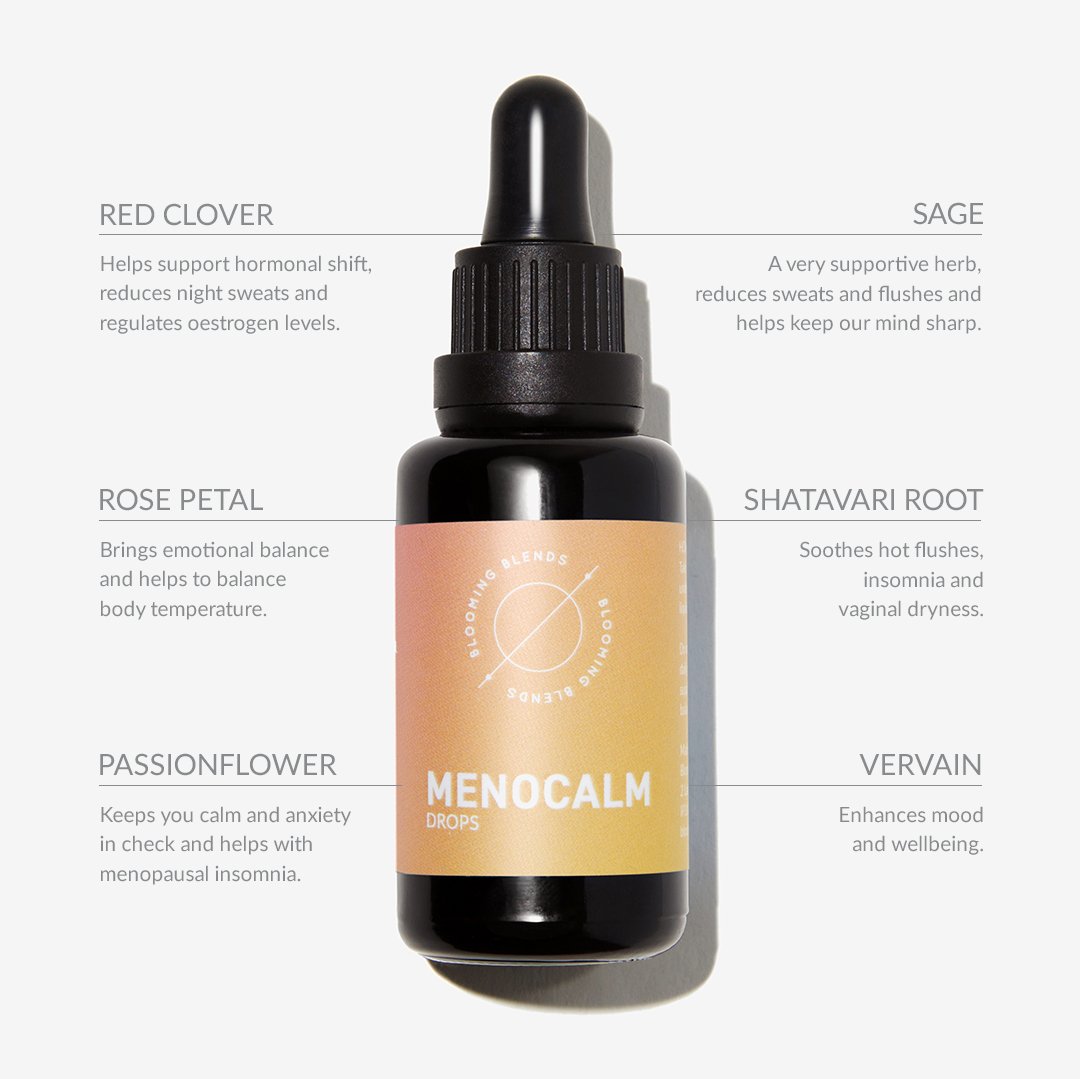 Blooming Blends MENOCALM Drops 30ml