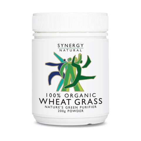 Synergy Natural Wheat Grass Organic 100g powder